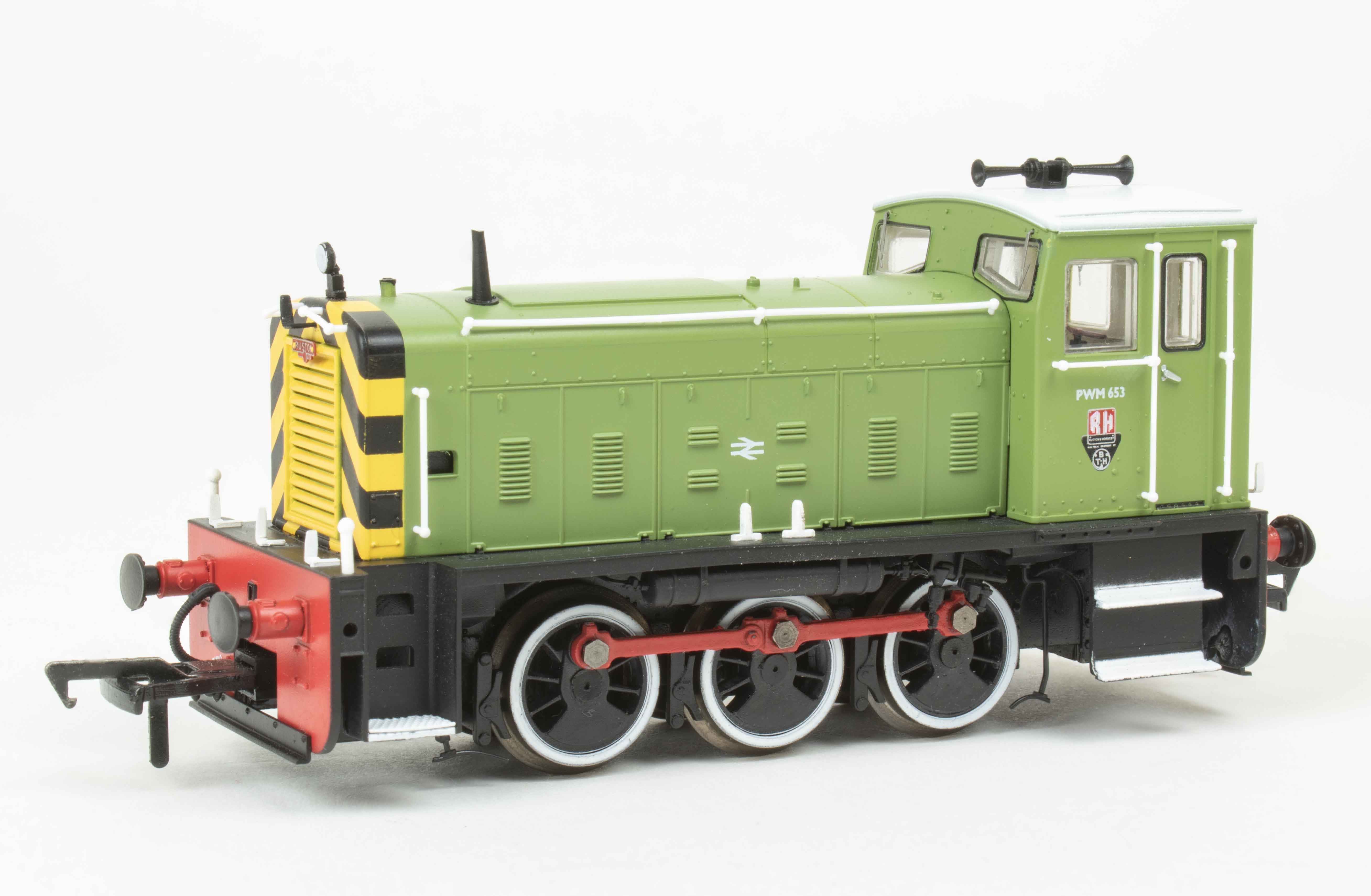 MR-403 Heljan Ruston 165DE PWM Diesel - PWM653 - BR Green