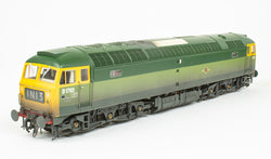 4823 Heljan Class 48 Diesel D1703 BR Two-Tone Green Full Yellow Ends - Weathered