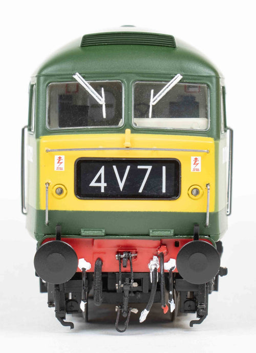 4820 Heljan Class 48 Diesel D1702 BR Two-Tone Green Small Yellow Panel