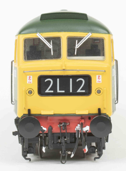 4822 Heljan Class 48 Diesel D1706 BR Two-Tone Green Full Yellow Ends