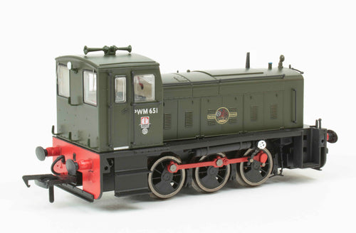 MR-400A Heljan Ruston 165DE PWM Diesel - PWM651 - BR Green