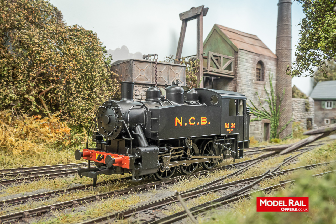 MR-107 Bachmann USA Tank number 36 NCB Black Image