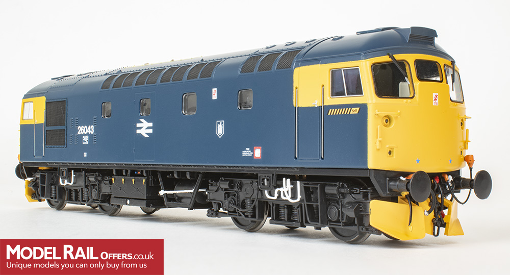 2647 Heljan Class 26 Diesel 26 043 BR Blue Image