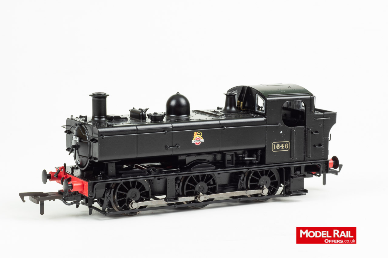 MR-302A Rapido Class 16xx Pannier Tank - 1646 - BR Black Image