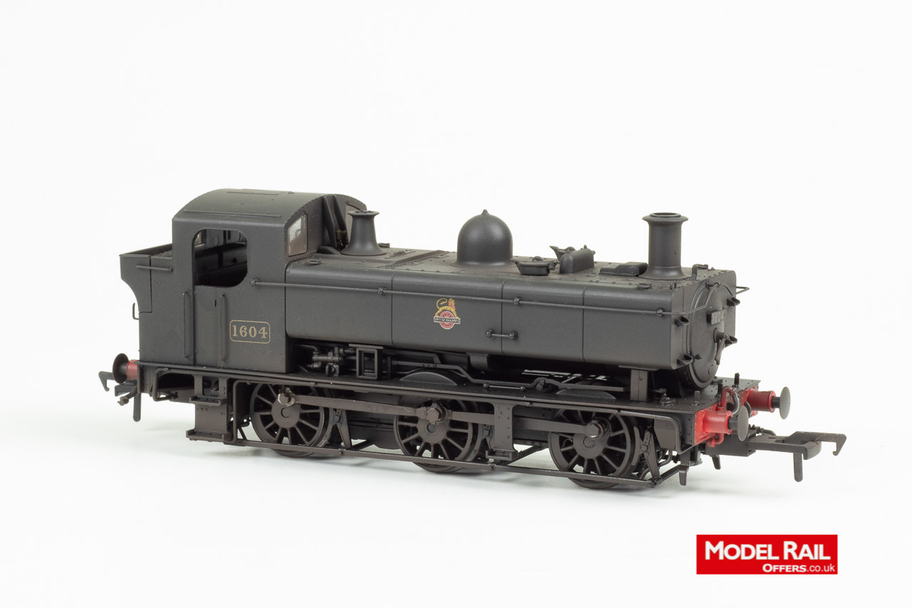 MR-303 Rapido Class 16xx Steam Loco 1604 BR Black Weathered image