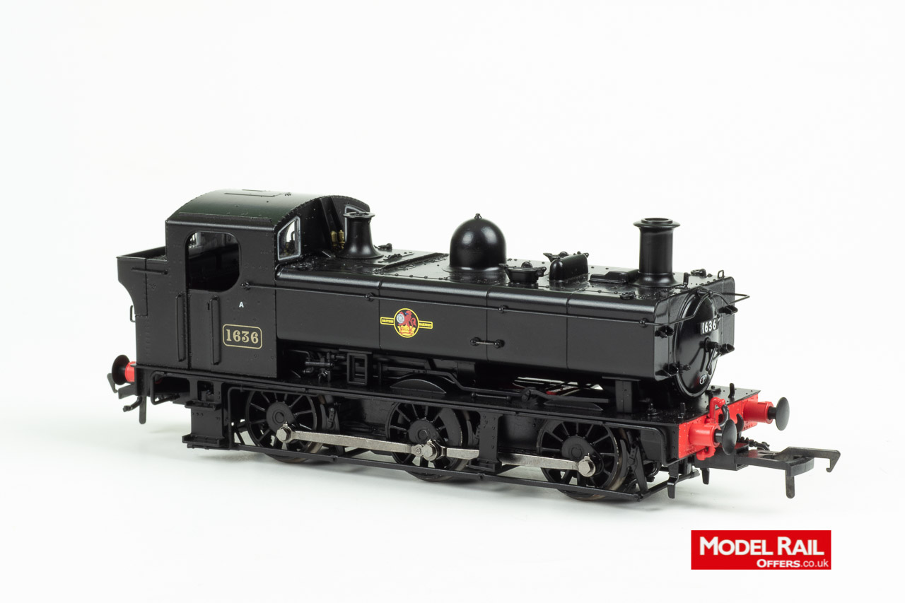 MR-304A Rapido Class 16xx Pannier Tank 1636 BR Black Image