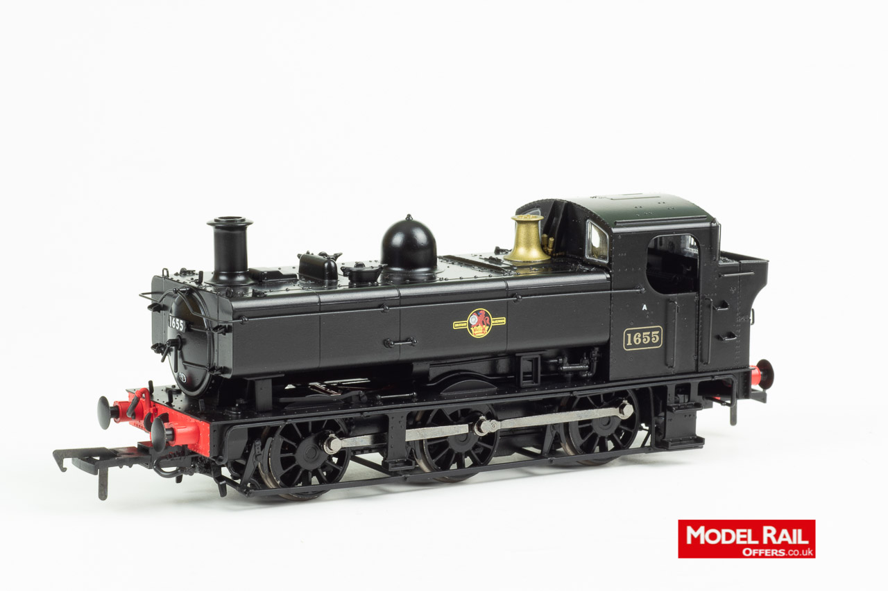MR-304B Rapido Class 16xx Pannier Tank 1655 BR Black Image